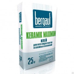 Клей для плитки Bergauf Keramik Maximum, 25 кг