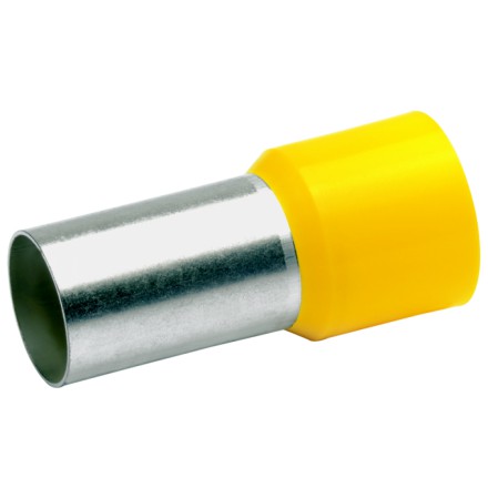 Втулочный изолир. наконечник 25мм2, длина втулки 16мм (цвет по DIN46228ч.4 - желтый)